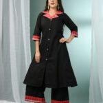Women Regular Pure Cotton Kurta with Palazzos