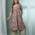 Women Ethnic Motifs Printed Regular Kurta with Palazzos