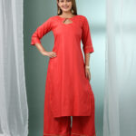 Women Regular Gotta Patti Kurta with Palazzos