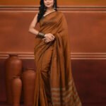 Woven Design Pure Cotton Handloom Saree
