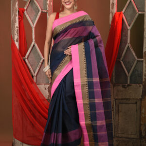 Woven Design Pure Cotton Taant Saree