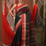 Woven Design Pure Cotton Taant Saree