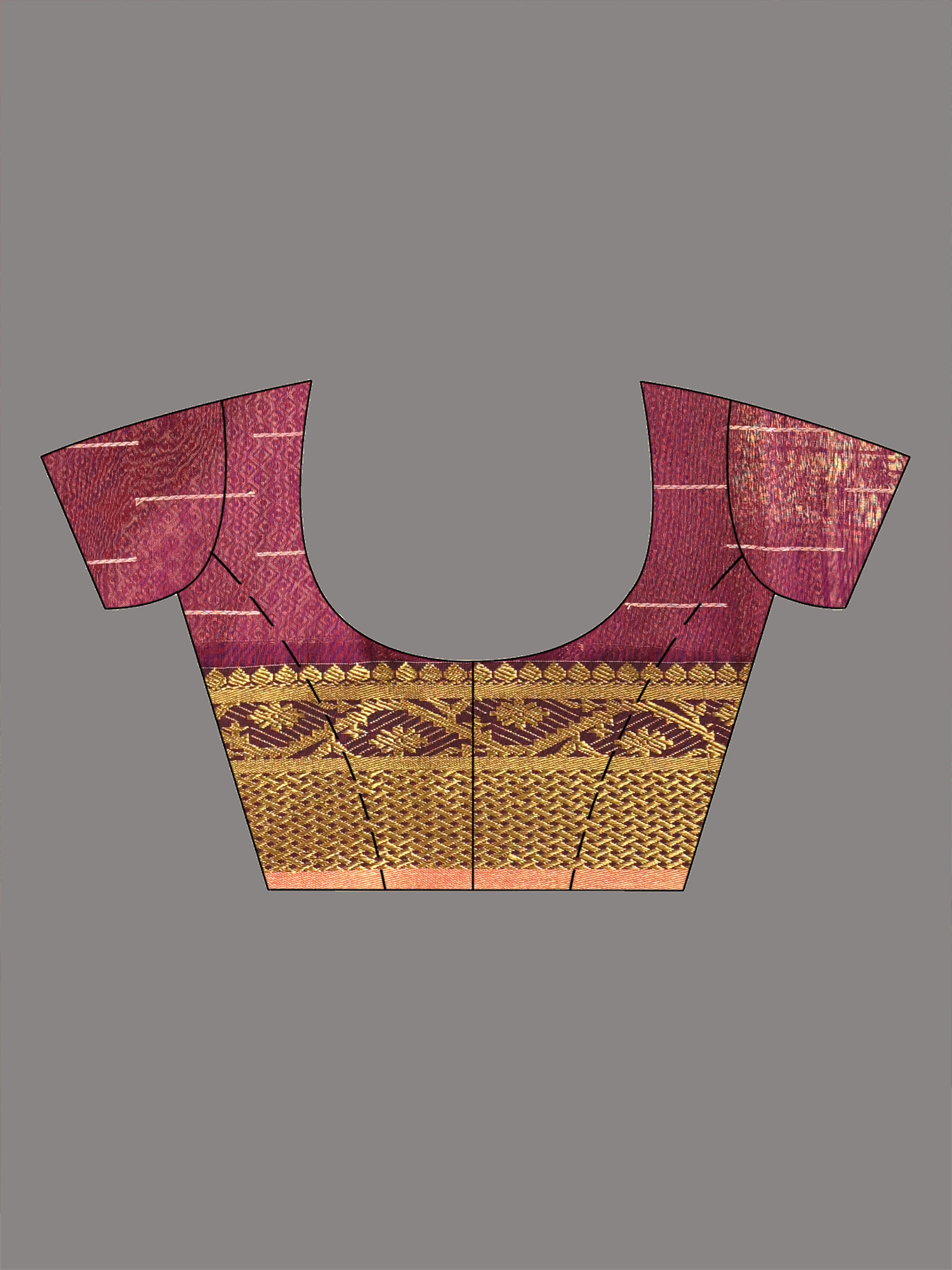 Woven Design Zari Pure Cotton Saree - Image 8