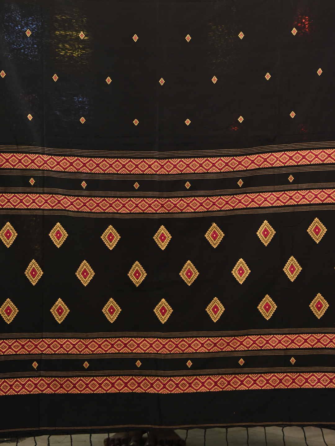 Woven Design Pure Cotton Saree - Image 7