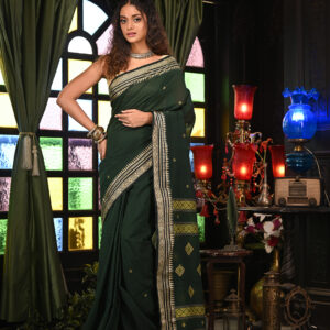 Woven Design Zari Pure Cotton Saree