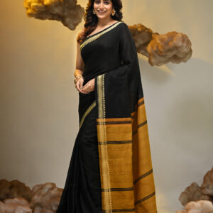 Striped Pure Cotton Saree