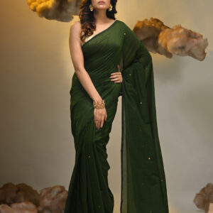 Woven Design Pure Cotton Saree